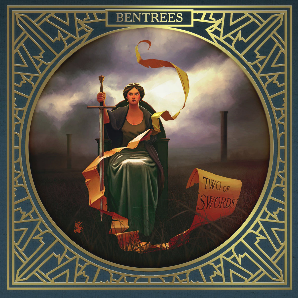 Two of Swords by Bentrees