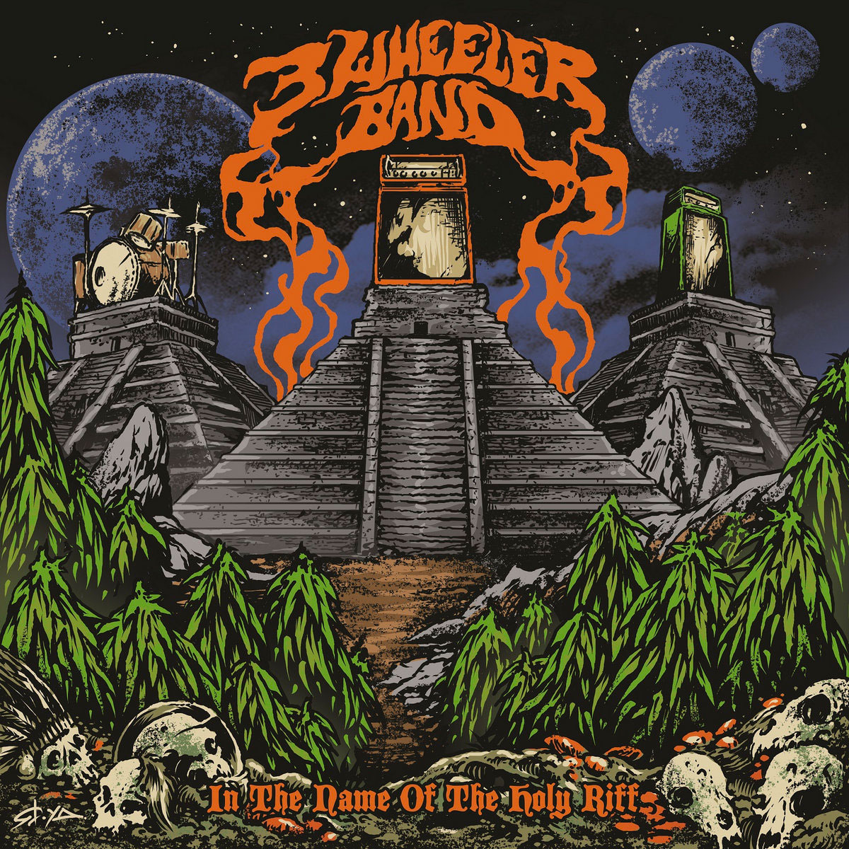 In the Name of the Holy Riff by 3 Wheeler Band