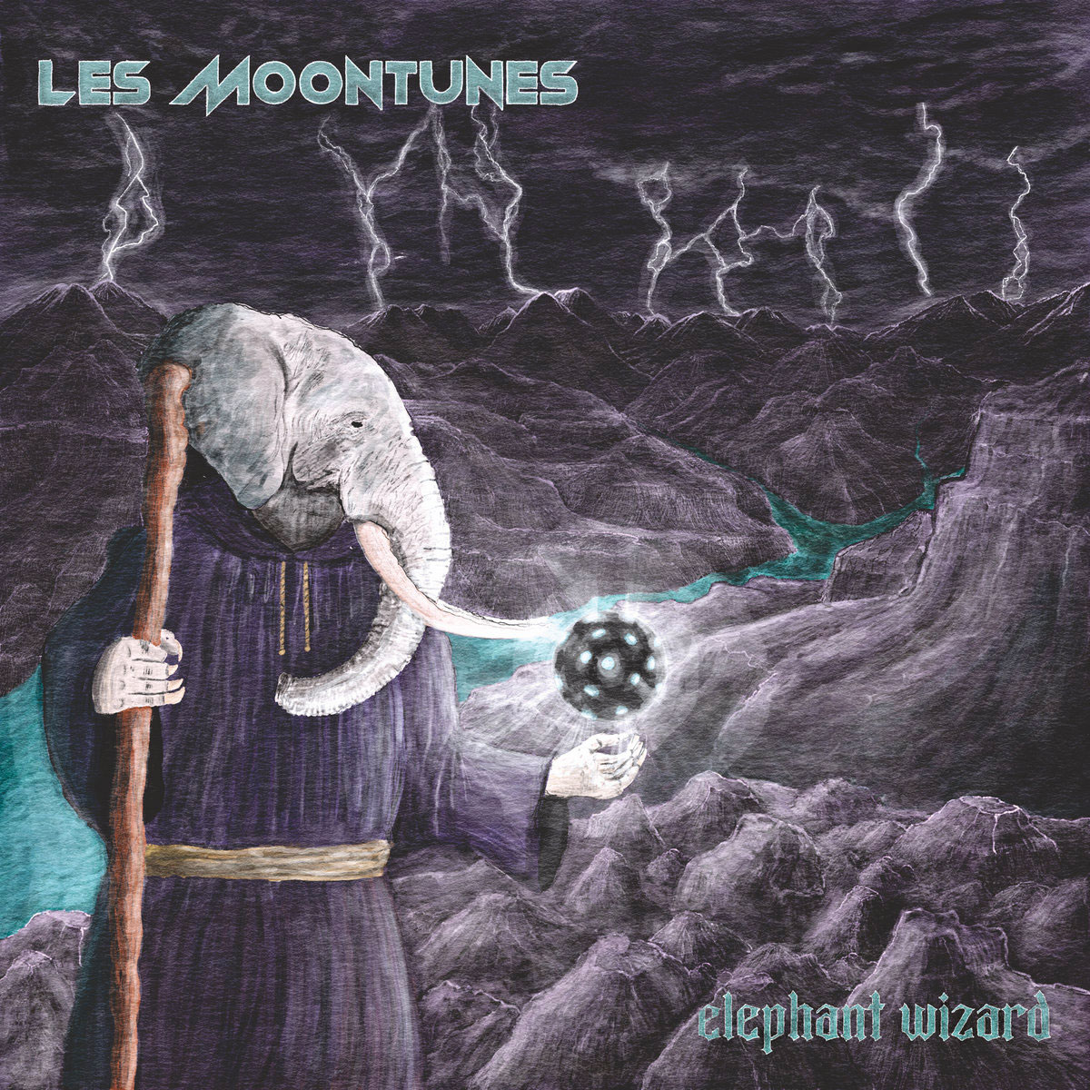 Elephant Wizard by Les Moontunes