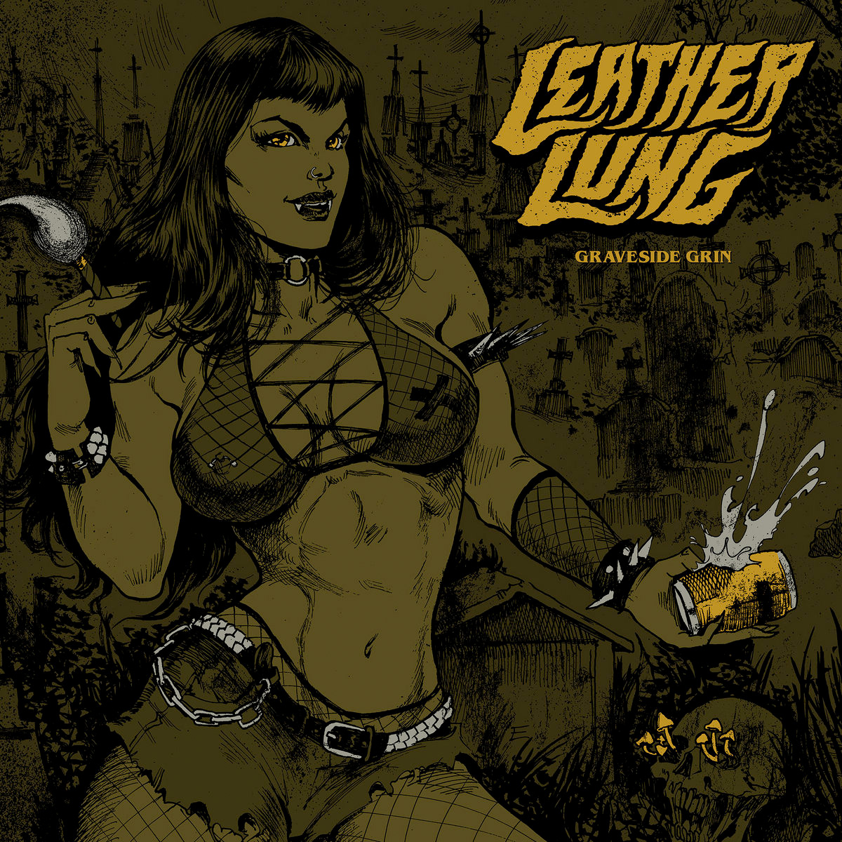 Graveside Grin by Leather Lung